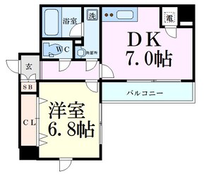 サンレムート江坂2ndの物件間取画像